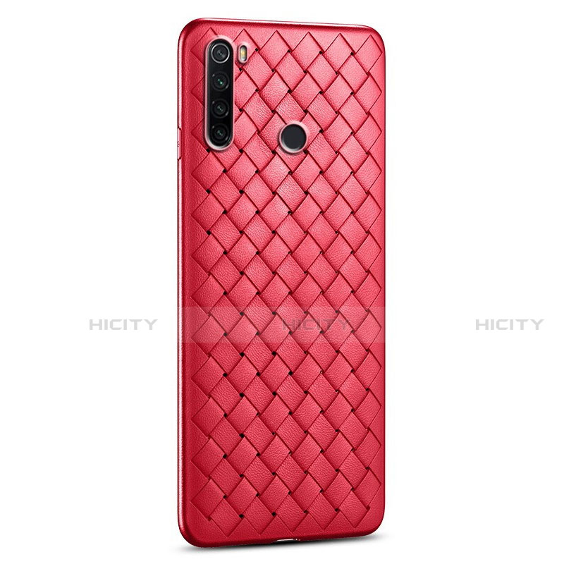 Coque Silicone Gel Motif Cuir Housse Etui H02 pour Xiaomi Redmi Note 8 (2021) Plus