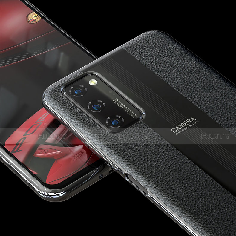 Coque Silicone Gel Motif Cuir Housse Etui H03 pour Huawei Honor V30 Pro 5G Plus
