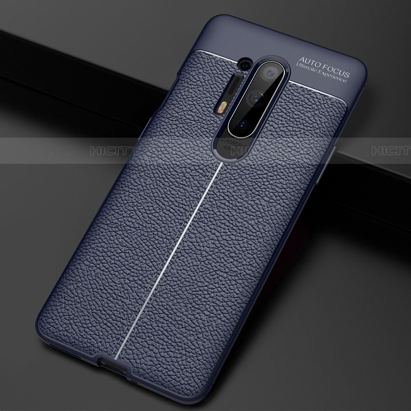 Coque Silicone Gel Motif Cuir Housse Etui H03 pour OnePlus 8 Pro Plus