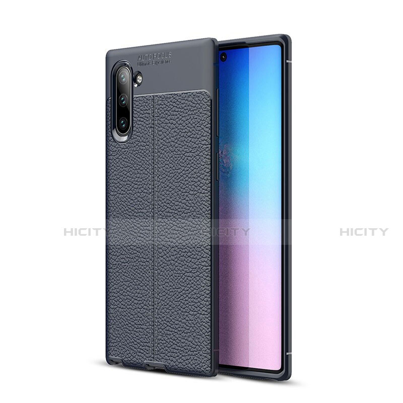 Coque Silicone Gel Motif Cuir Housse Etui H03 pour Samsung Galaxy Note 10 Plus