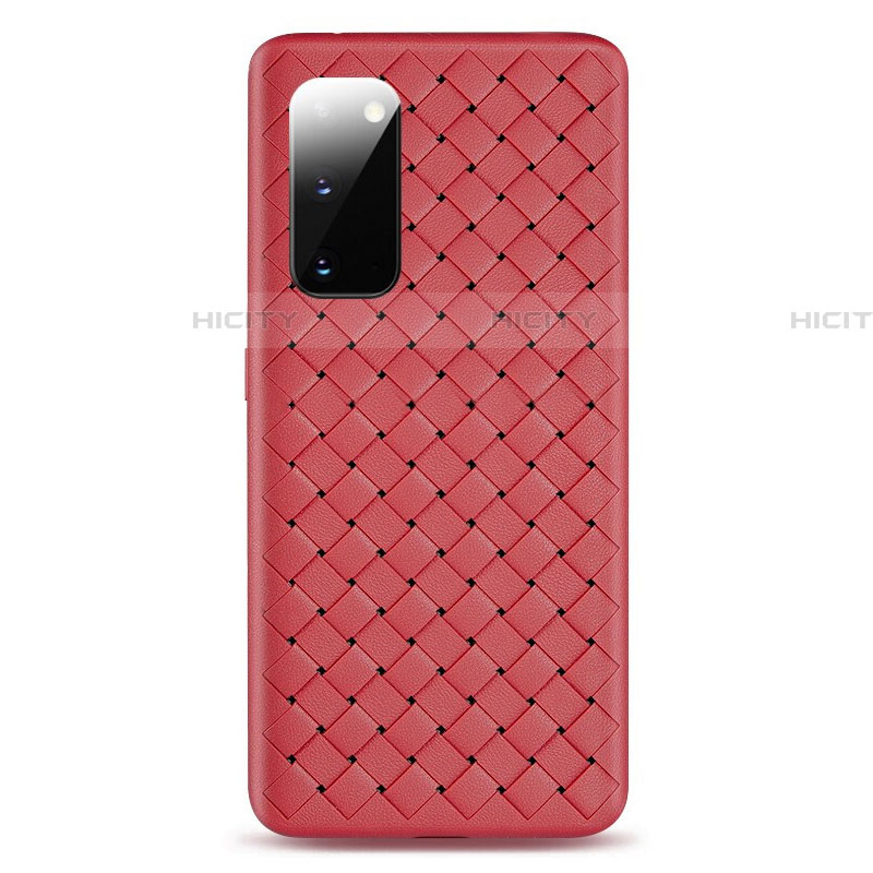 Coque Silicone Gel Motif Cuir Housse Etui H03 pour Samsung Galaxy S20 5G Plus