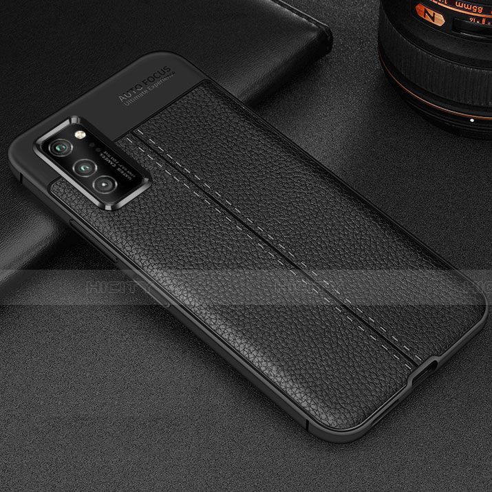 Coque Silicone Gel Motif Cuir Housse Etui H05 pour Huawei Honor View 30 Pro 5G Plus