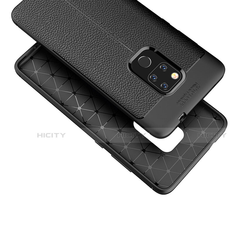 Coque Silicone Gel Motif Cuir Housse Etui H05 pour Huawei Mate 20 X 5G Plus