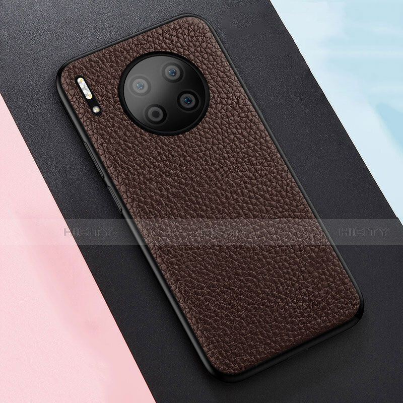 Coque Silicone Gel Motif Cuir Housse Etui H05 pour Huawei Mate 30 Plus