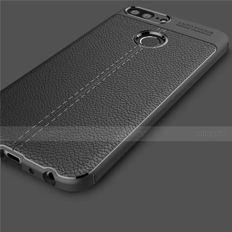 Coque Silicone Gel Motif Cuir Housse Etui pour Huawei Honor 9 Lite Plus