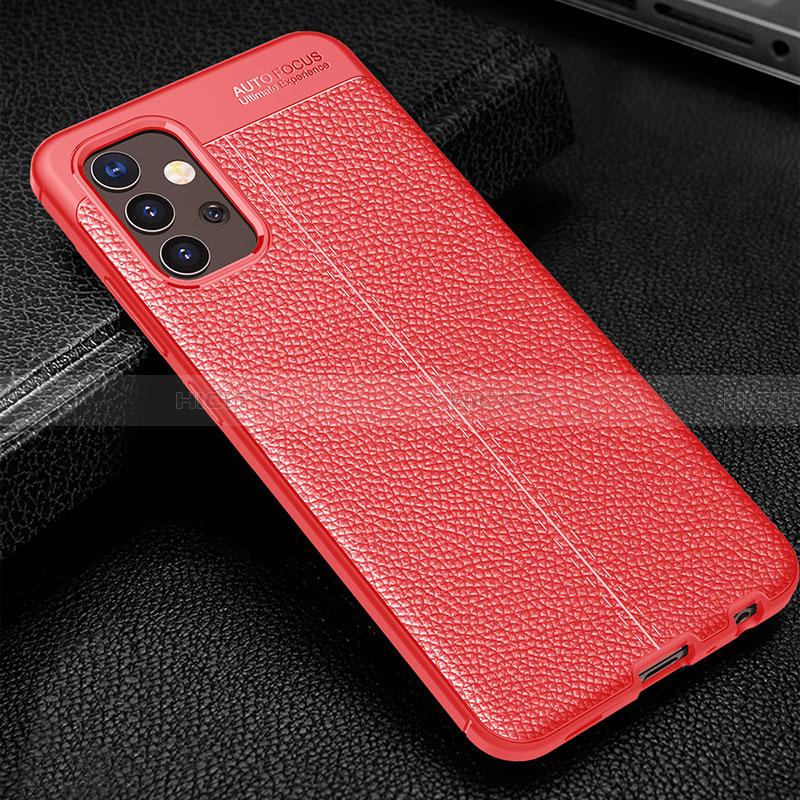 Coque Silicone Gel Motif Cuir Housse Etui pour Samsung Galaxy A32 5G Plus