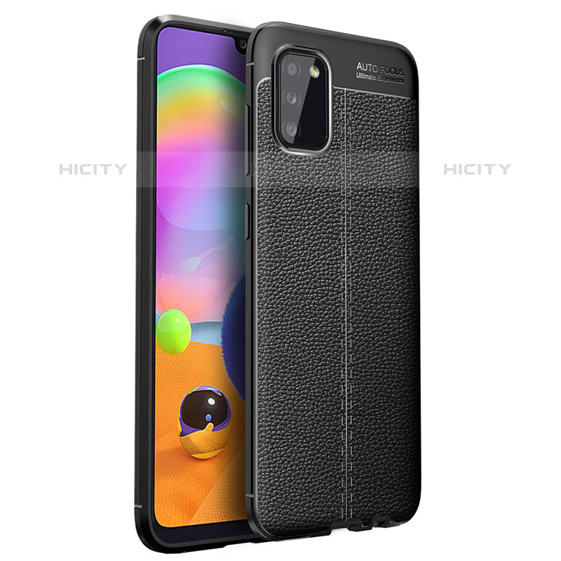 Coque Silicone Gel Motif Cuir Housse Etui pour Samsung Galaxy M02s Plus