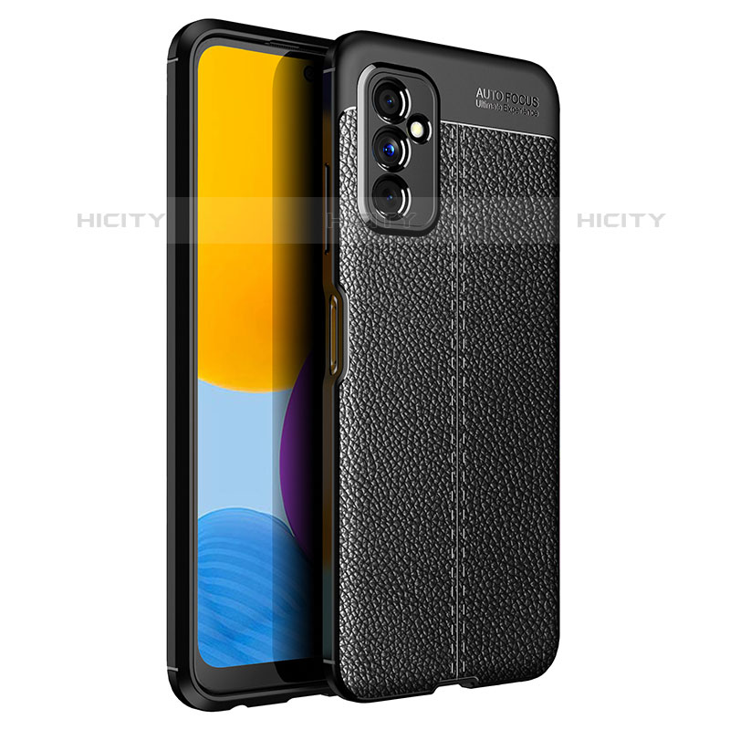 Coque Silicone Gel Motif Cuir Housse Etui pour Samsung Galaxy M52 5G Plus