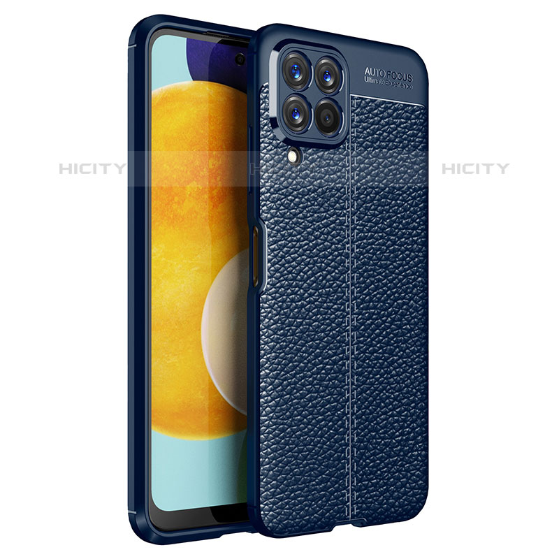 Coque Silicone Gel Motif Cuir Housse Etui pour Samsung Galaxy M53 5G Plus