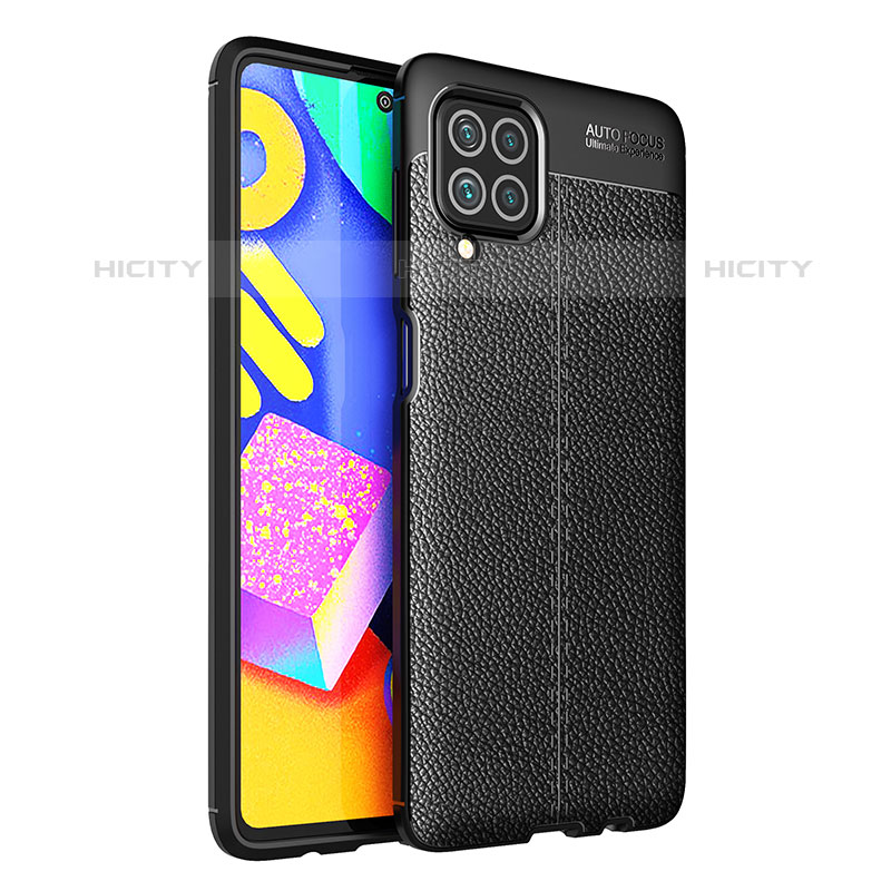 Coque Silicone Gel Motif Cuir Housse Etui pour Samsung Galaxy M62 4G Plus