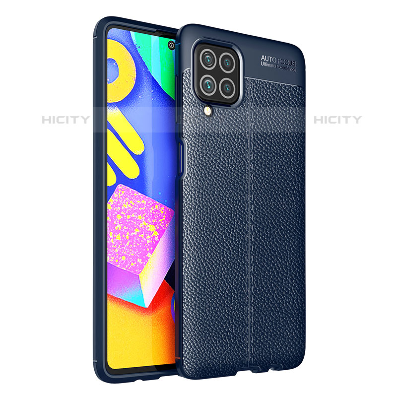 Coque Silicone Gel Motif Cuir Housse Etui pour Samsung Galaxy M62 4G Plus