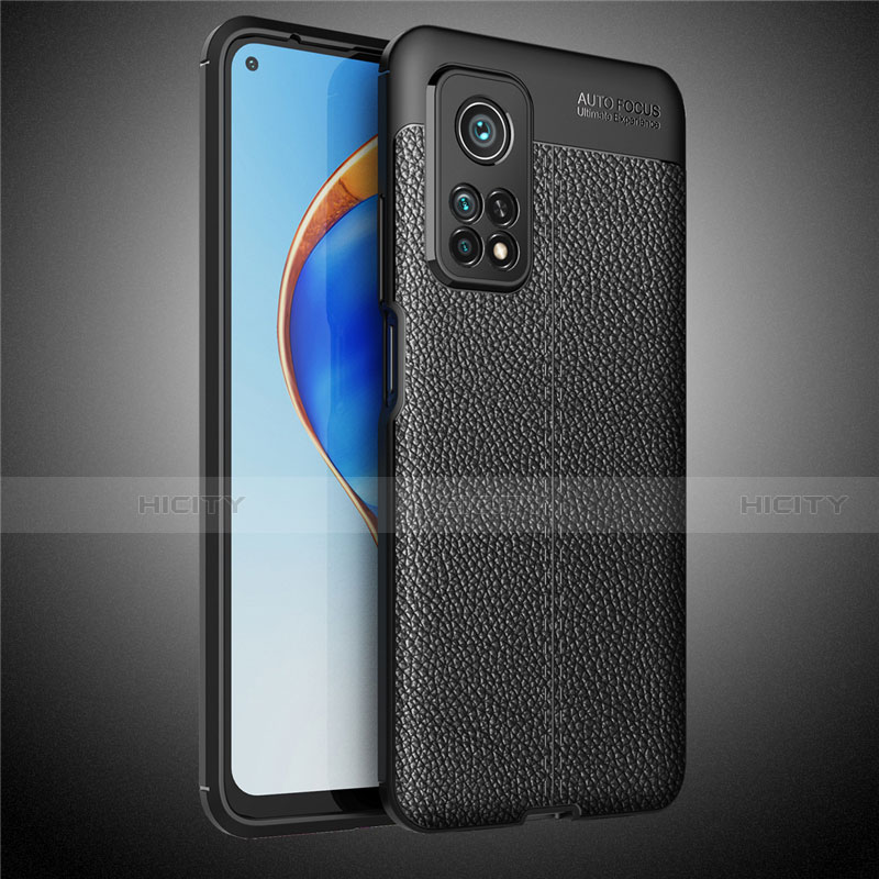 Coque Silicone Gel Motif Cuir Housse Etui pour Xiaomi Mi 10T Pro 5G Plus