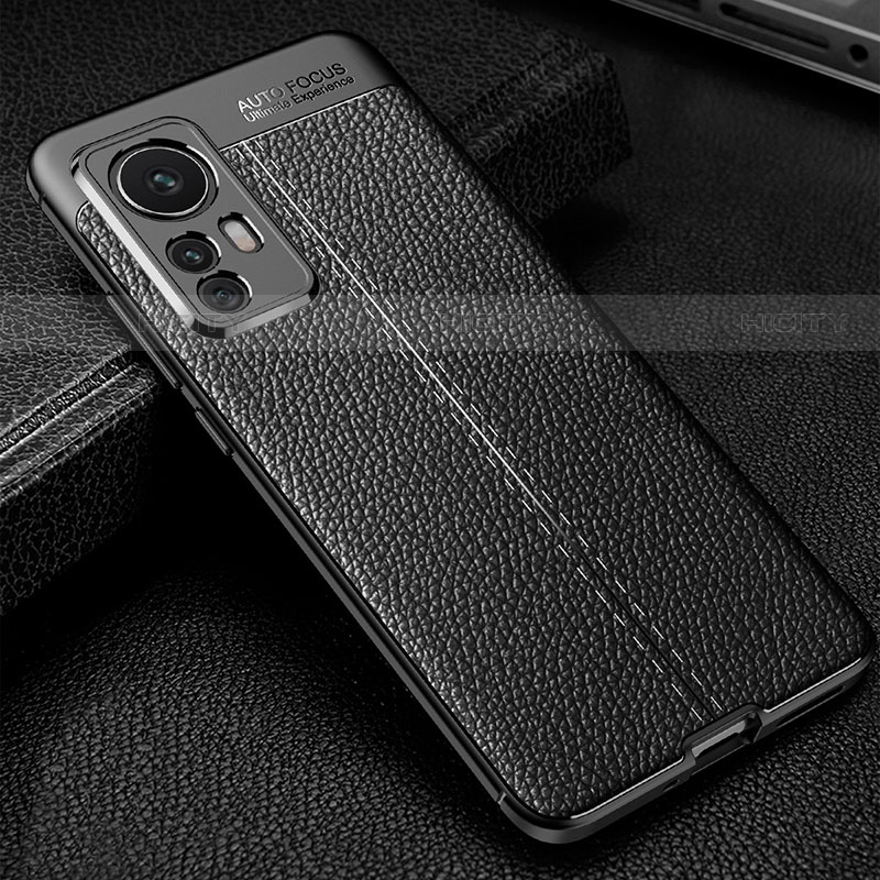 Coque Silicone Gel Motif Cuir Housse Etui pour Xiaomi Mi 12 Lite 5G Plus