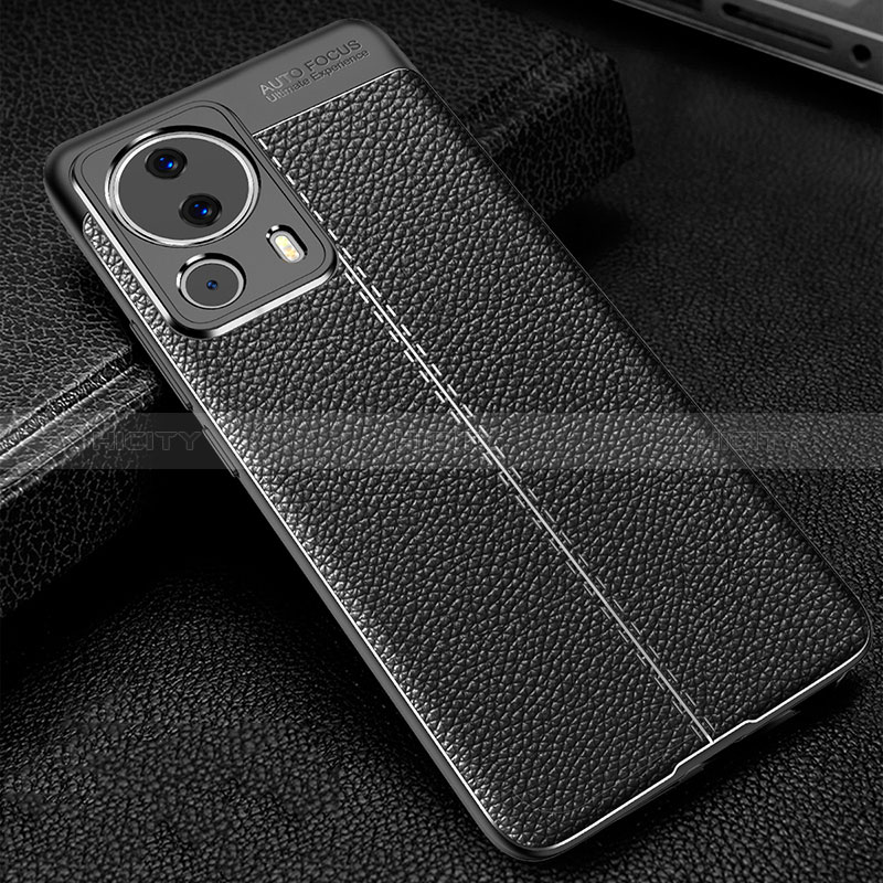 Coque Silicone Gel Motif Cuir Housse Etui pour Xiaomi Mi 12 Lite NE 5G Plus