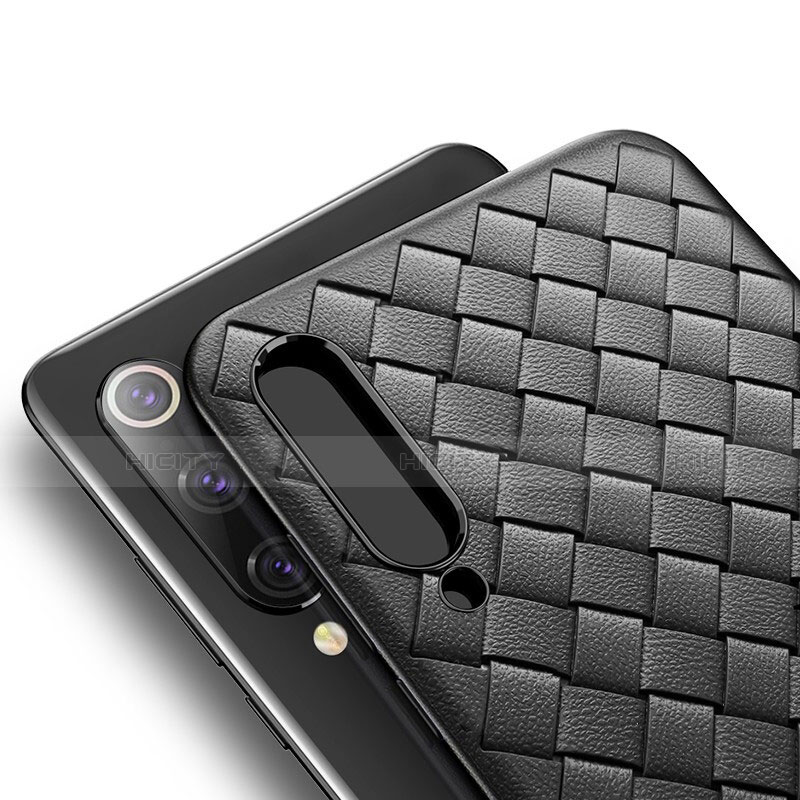 Coque Silicone Gel Motif Cuir Housse Etui pour Xiaomi Mi 9 Pro Plus