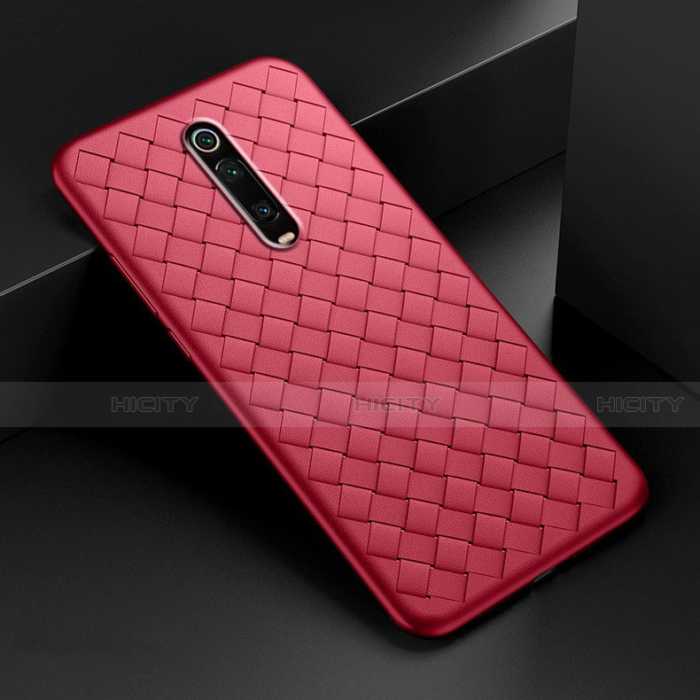 Coque Silicone Gel Motif Cuir Housse Etui pour Xiaomi Mi 9T Plus