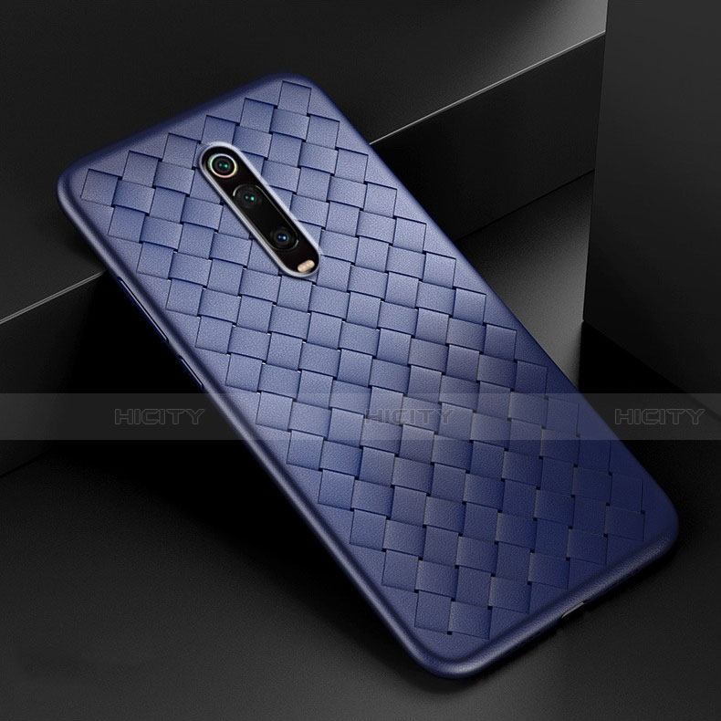 Coque Silicone Gel Motif Cuir Housse Etui pour Xiaomi Mi 9T Plus