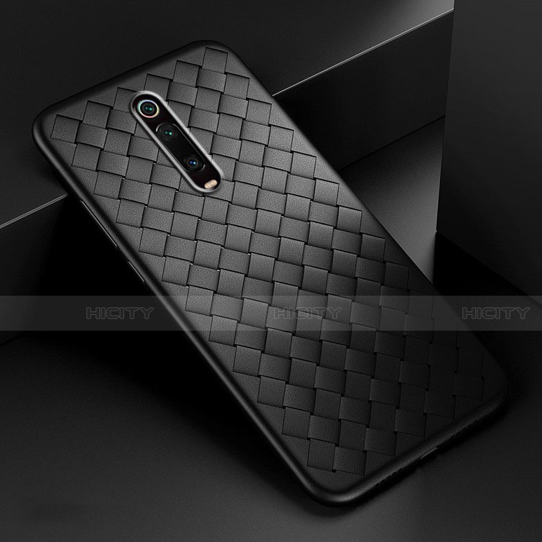 Coque Silicone Gel Motif Cuir Housse Etui pour Xiaomi Mi 9T Plus