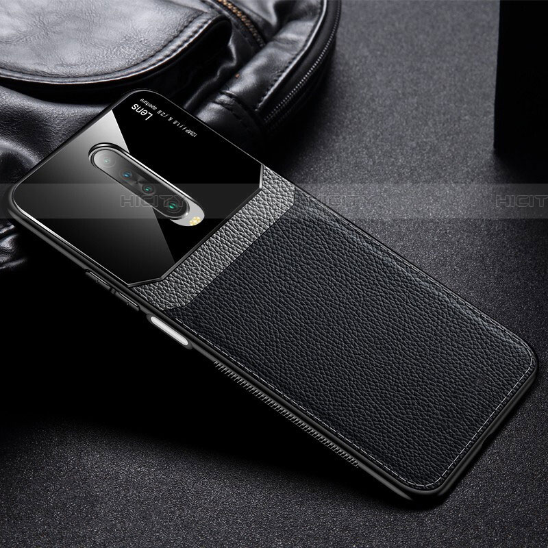 Coque Silicone Gel Motif Cuir Housse Etui pour Xiaomi Poco X2 Plus