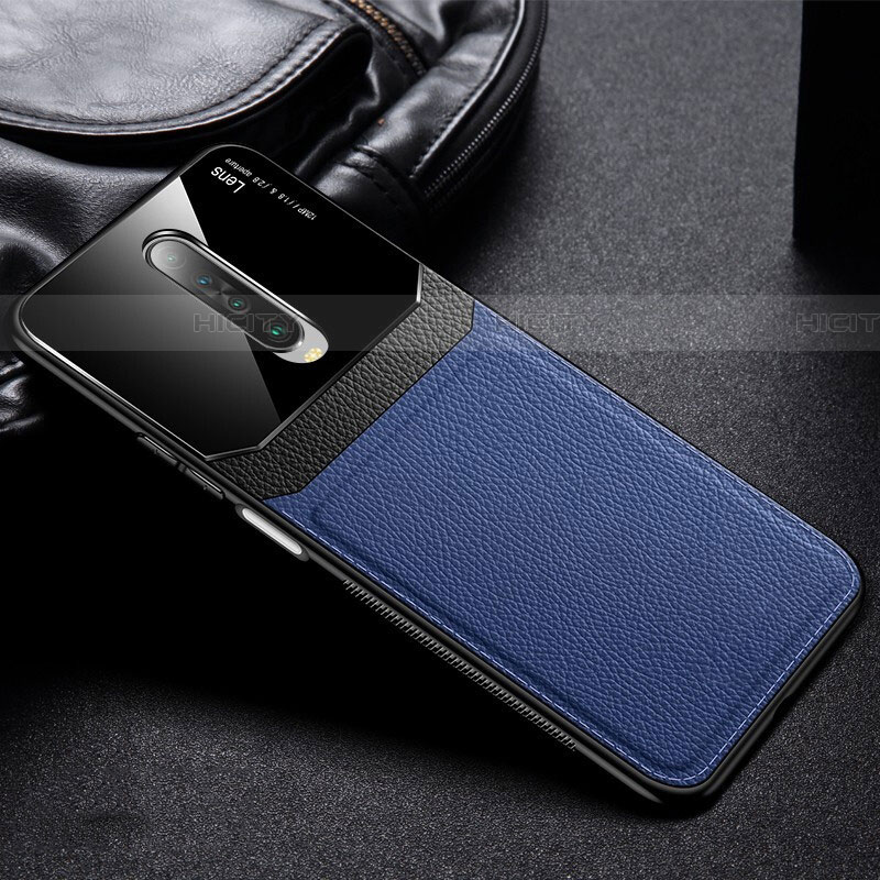 Coque Silicone Gel Motif Cuir Housse Etui pour Xiaomi Poco X2 Plus