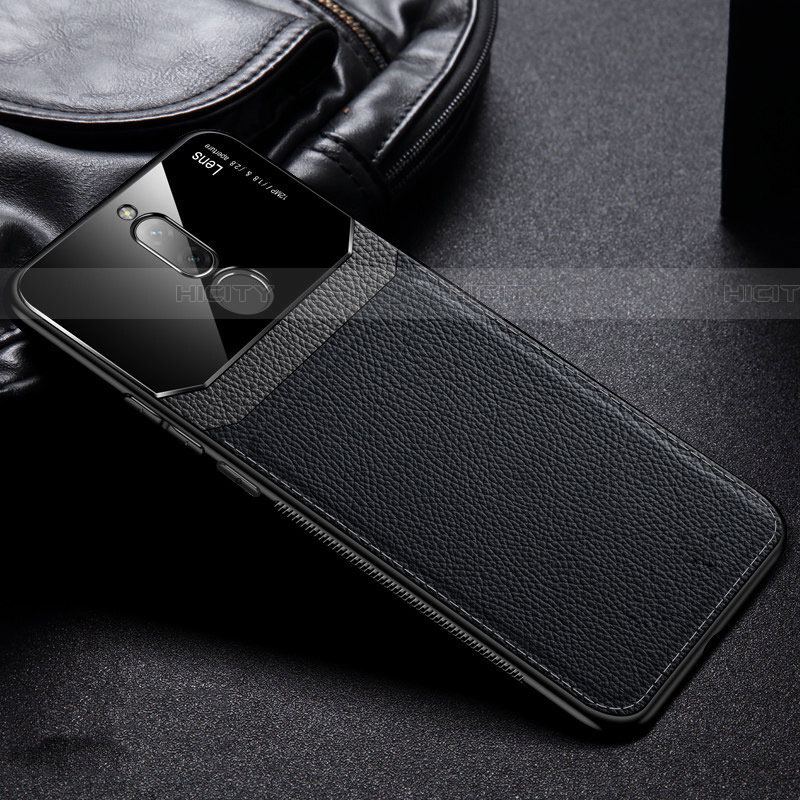 Coque Silicone Gel Motif Cuir Housse Etui pour Xiaomi Redmi 8 Plus