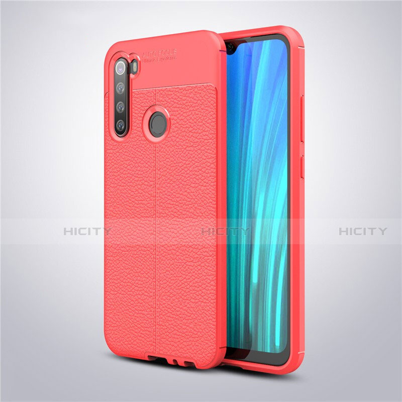 Coque Silicone Gel Motif Cuir Housse Etui pour Xiaomi Redmi Note 8 Plus