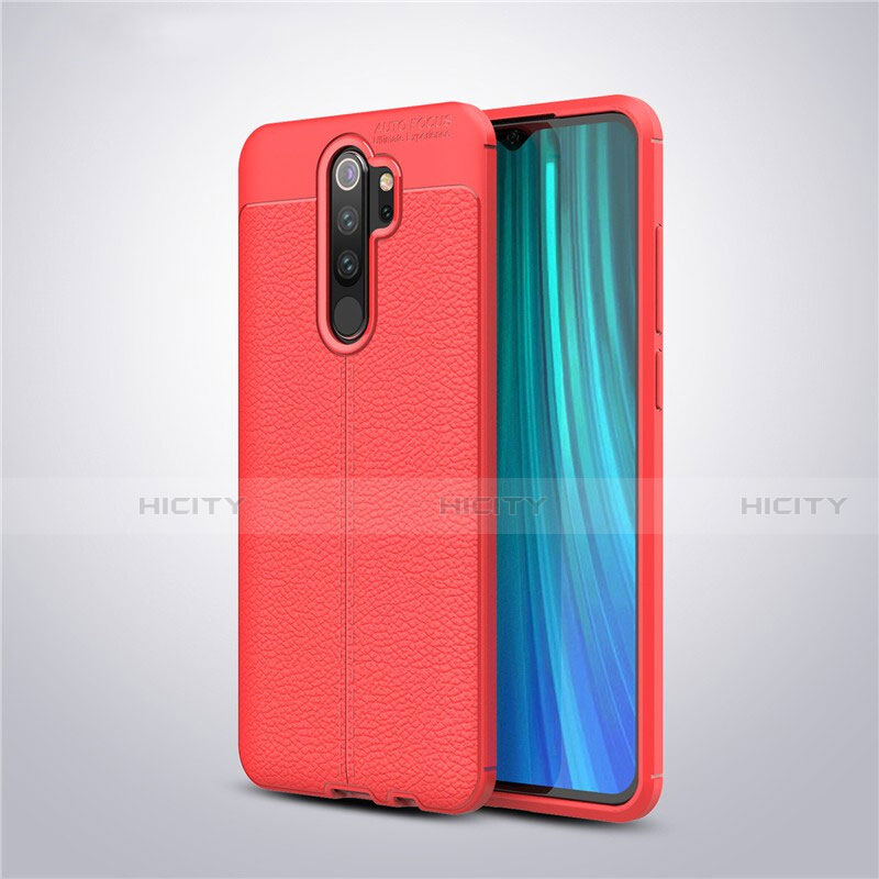 Coque Silicone Gel Motif Cuir Housse Etui pour Xiaomi Redmi Note 8 Pro Plus