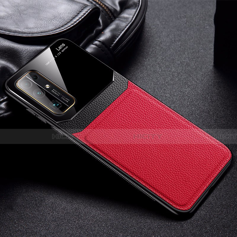 Coque Silicone Gel Motif Cuir Housse Etui S01 pour Huawei Honor 30 Plus