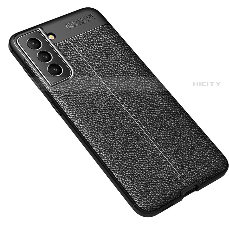 Coque Silicone Gel Motif Cuir Housse Etui S01 pour Samsung Galaxy S23 Plus 5G Plus