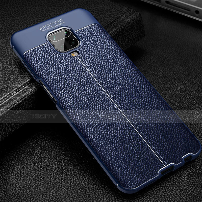 Coque Silicone Gel Motif Cuir Housse Etui S01 pour Xiaomi Redmi Note 9 Pro Max Plus