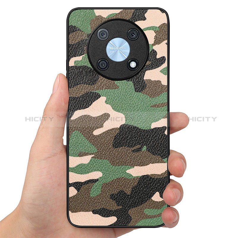 Coque Silicone Gel Motif Cuir Housse Etui S01D pour Huawei Nova Y90 Plus