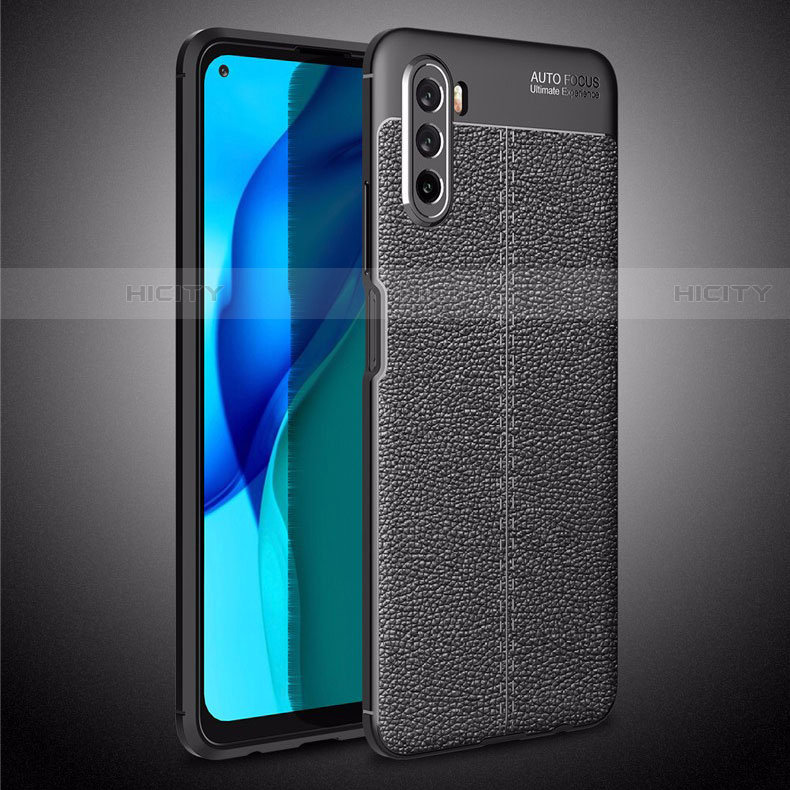 Coque Silicone Gel Motif Cuir Housse Etui S02 pour Huawei Mate 40 Lite 5G Plus