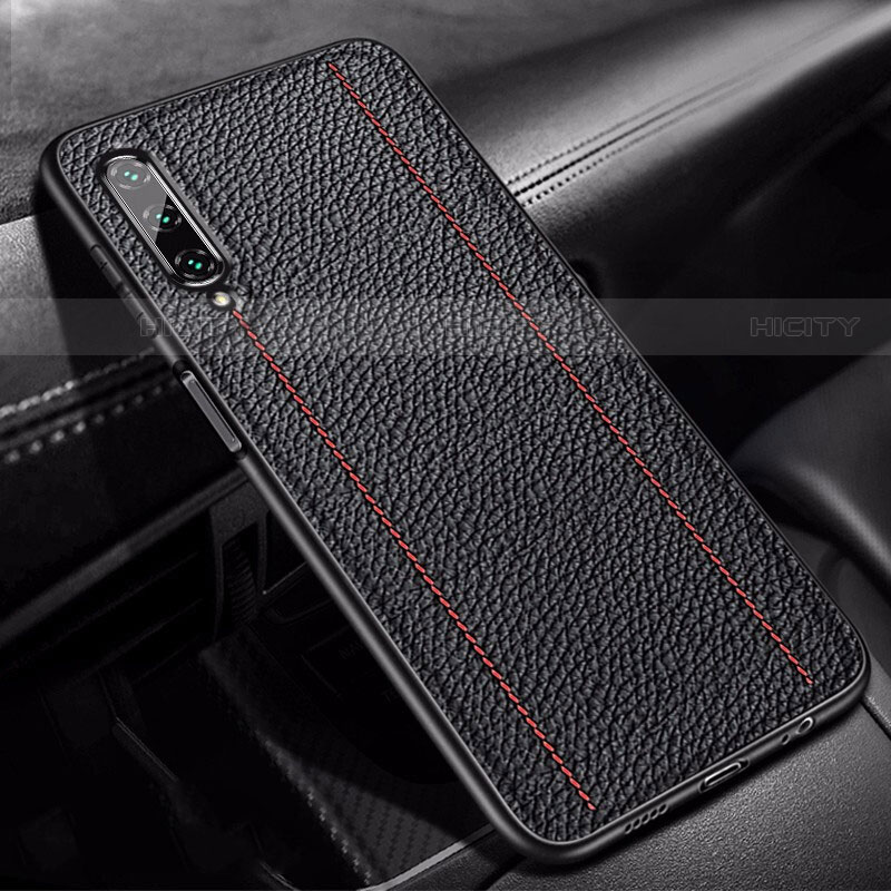 Coque Silicone Gel Motif Cuir Housse Etui S02 pour Huawei Y9s Plus