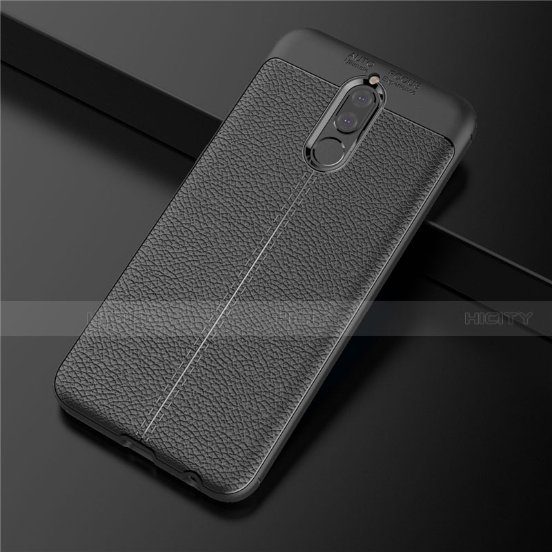 Coque Silicone Gel Motif Cuir Housse Etui S03 pour Huawei G10 Plus