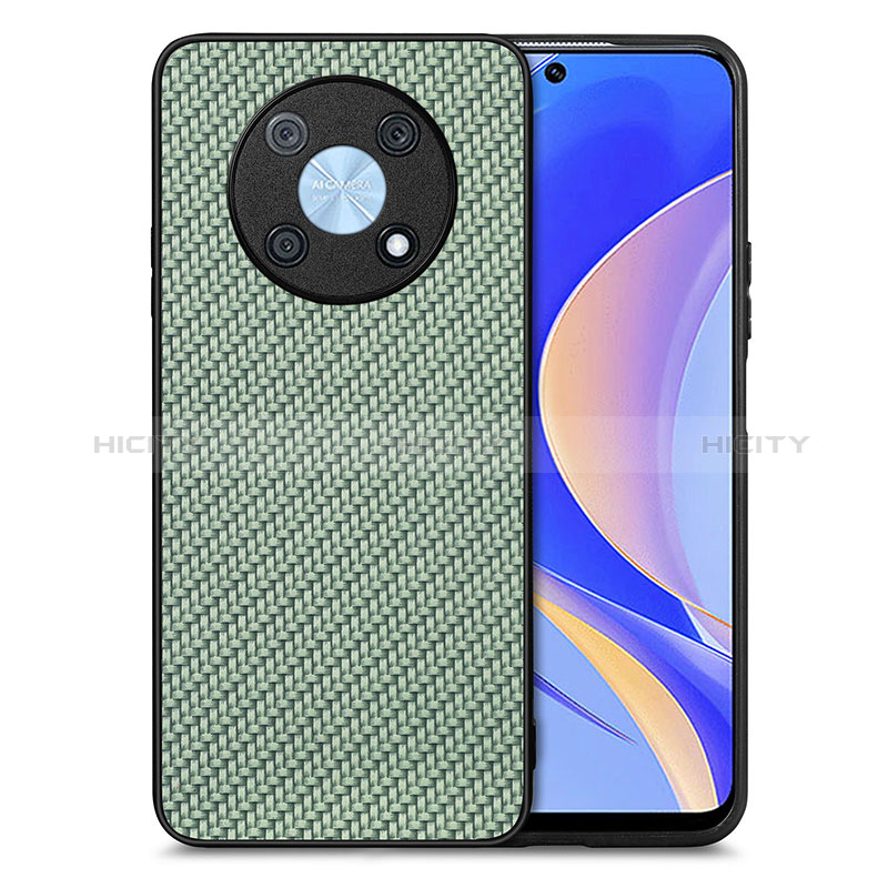 Coque Silicone Gel Motif Cuir Housse Etui S03D pour Huawei Nova Y90 Plus