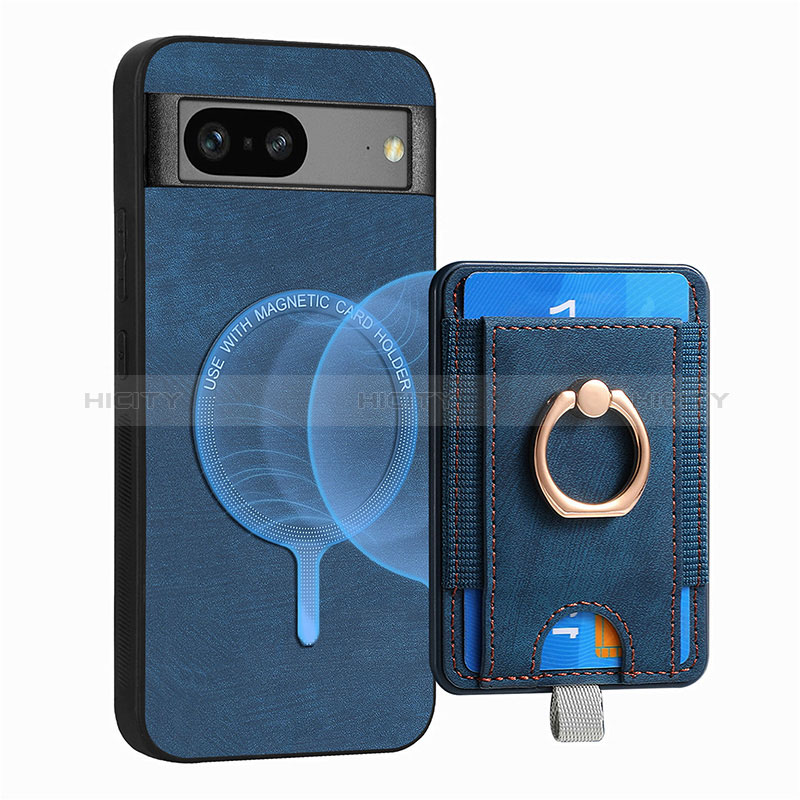 Coque Silicone Gel Motif Cuir Housse Etui SD1 pour Google Pixel 7 5G Plus