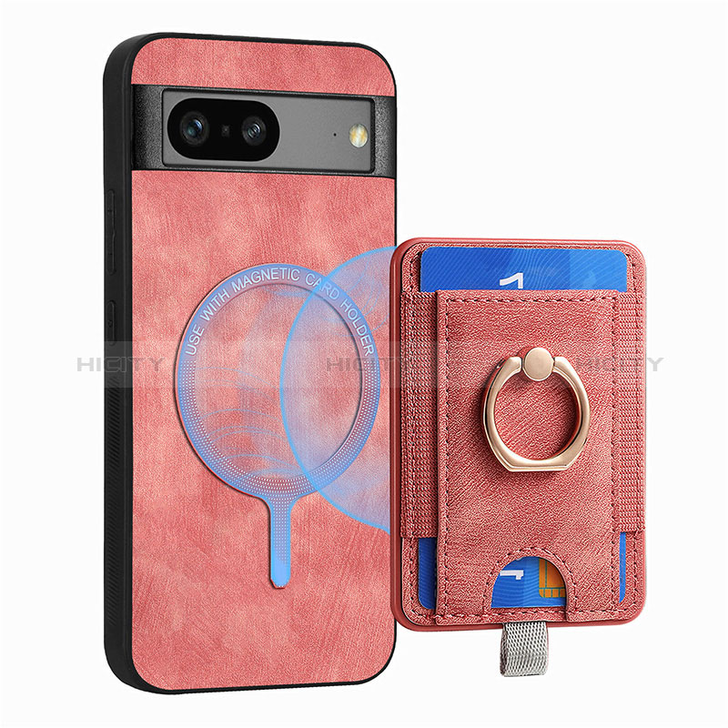 Coque Silicone Gel Motif Cuir Housse Etui SD1 pour Google Pixel 7 5G Plus