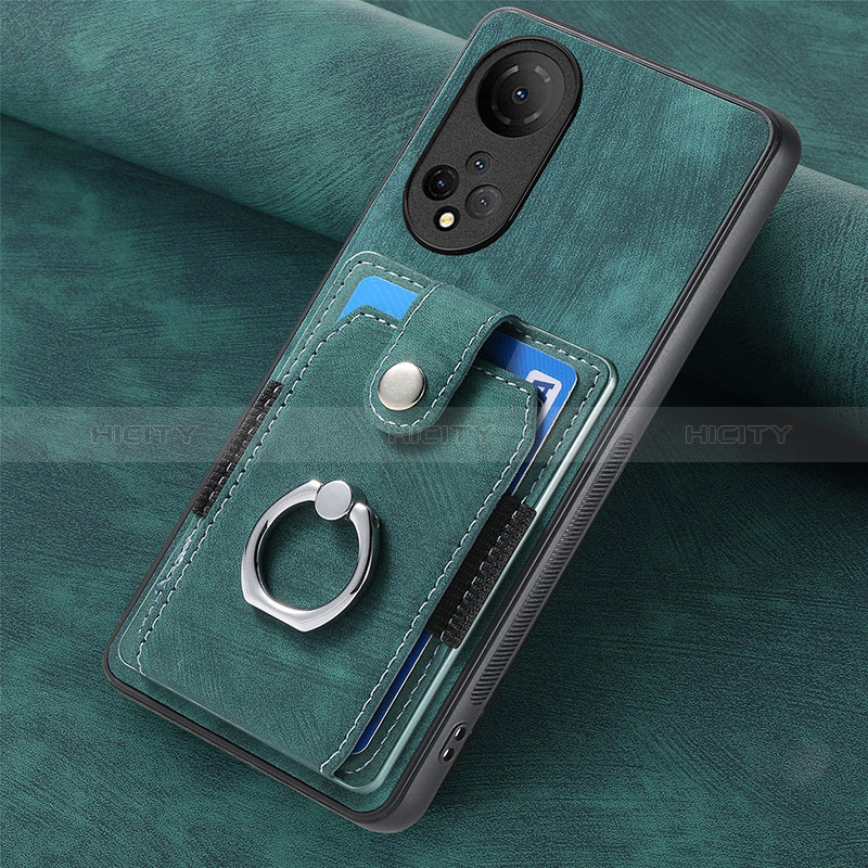 Coque Silicone Gel Motif Cuir Housse Etui SD1 pour Huawei Honor X7 Plus