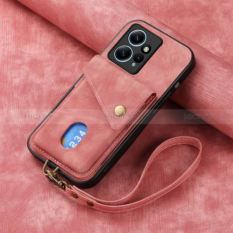 Coque Silicone Gel Motif Cuir Housse Etui SD1 pour Xiaomi Redmi Note 12 4G Plus