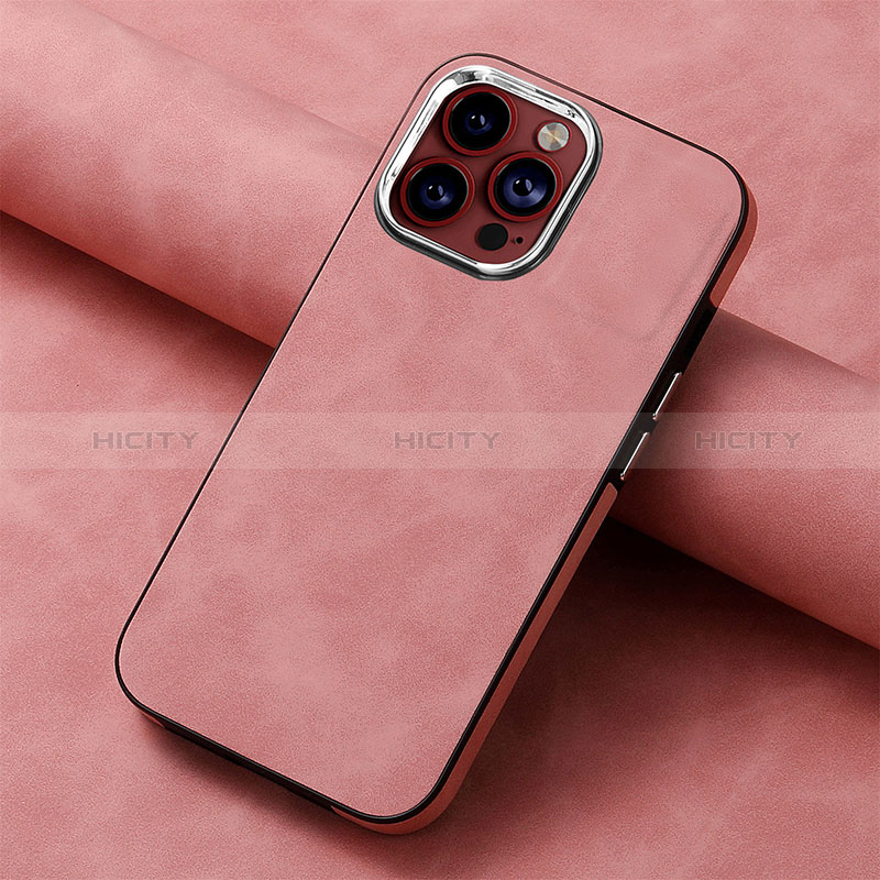 Coque Silicone Gel Motif Cuir Housse Etui SD13 pour Apple iPhone 13 Pro Max Plus