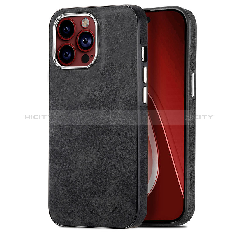 Coque Silicone Gel Motif Cuir Housse Etui SD13 pour Apple iPhone 13 Pro Max Plus