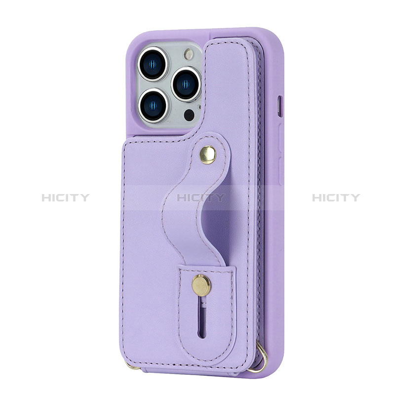 Coque Silicone Gel Motif Cuir Housse Etui SD14 pour Apple iPhone 13 Pro Max Plus