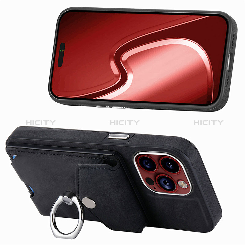 Coque Silicone Gel Motif Cuir Housse Etui SD15 pour Apple iPhone 13 Pro Max Plus