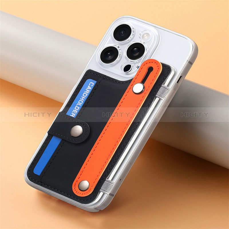 Coque Silicone Gel Motif Cuir Housse Etui SD19 pour Apple iPhone 14 Pro Plus