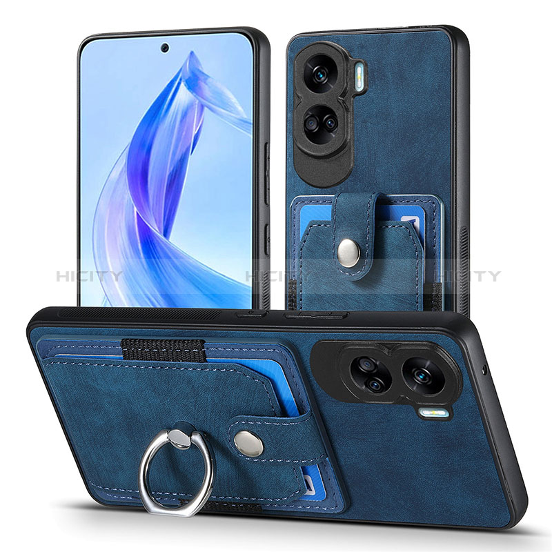 Coque Silicone Gel Motif Cuir Housse Etui SD2 pour Huawei Honor 90 Lite 5G Plus