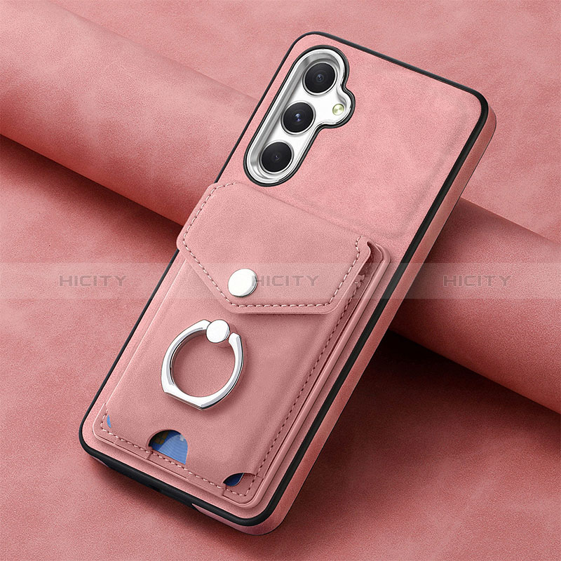 Coque Silicone Gel Motif Cuir Housse Etui SD2 pour Samsung Galaxy A34 5G Plus