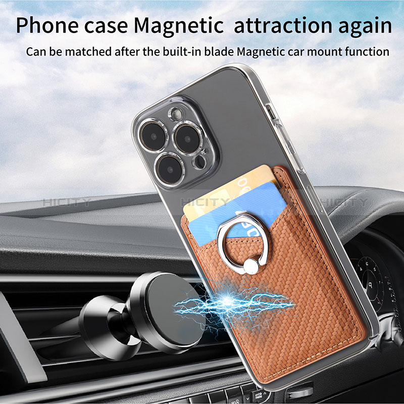 Coque Silicone Gel Motif Cuir Housse Etui SD4 pour Apple iPhone 16 Pro Max Plus