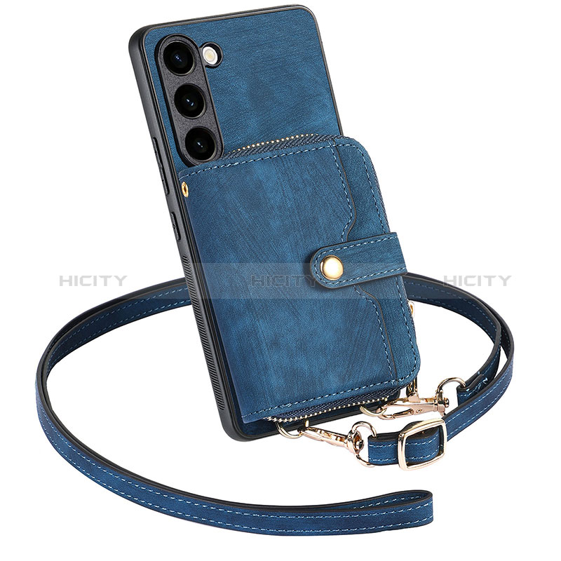 Coque Silicone Gel Motif Cuir Housse Etui SD4 pour Samsung Galaxy S24 5G Plus