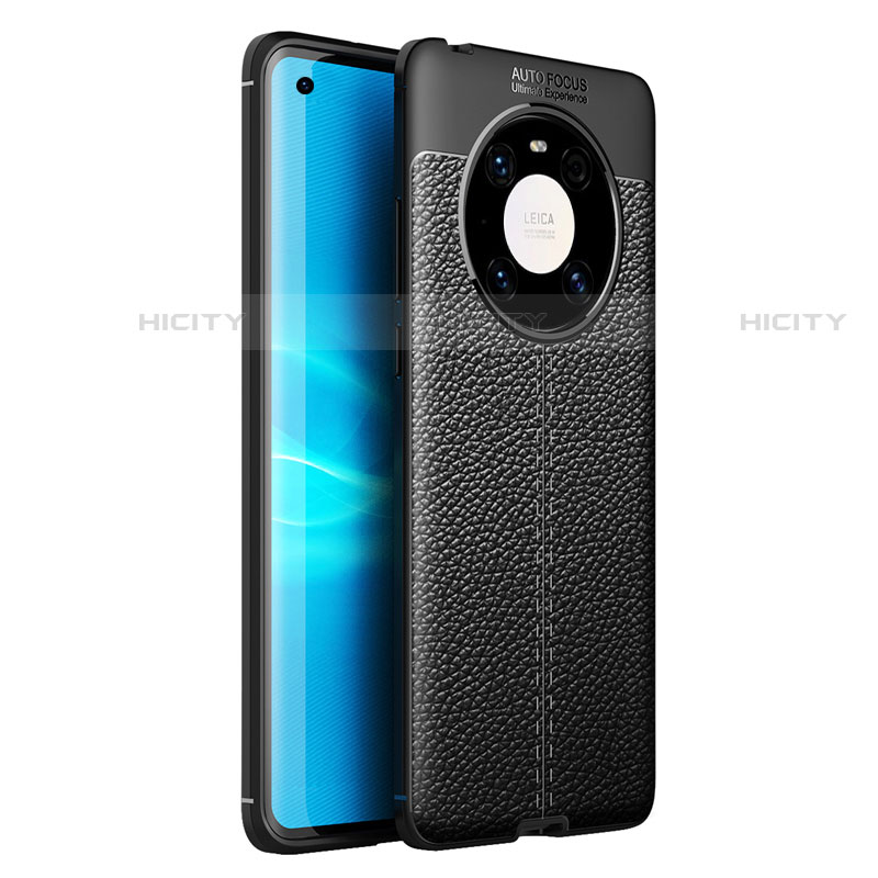 Coque Silicone Gel Motif Cuir Housse Etui U01 pour Huawei Mate 40 Plus