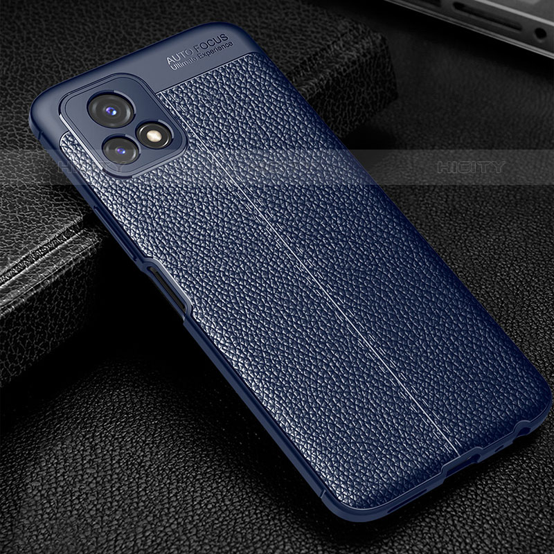 Coque Silicone Gel Motif Cuir Housse Etui WL1 pour Vivo iQOO U3 5G Plus